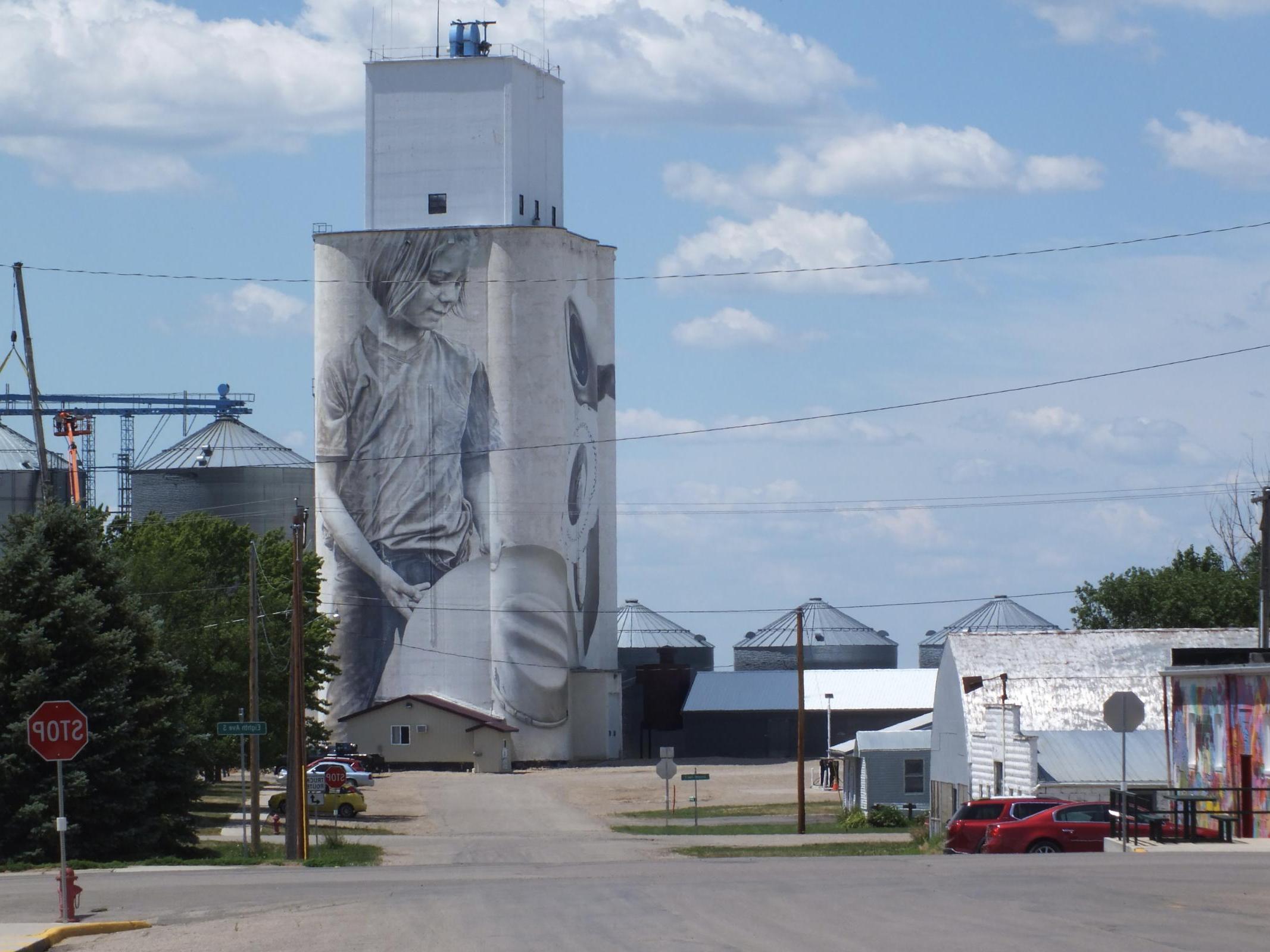 Elevator Mural's image